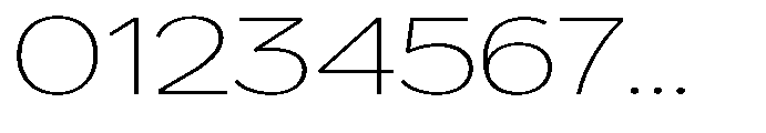 GS Haritsa Thin Expanded Font OTHER CHARS