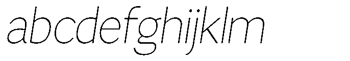 GS Haritsa Thin Italic Condensed FONT