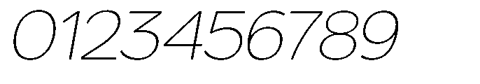 GS Haritsa Thin Italic Font OTHER CHARS
