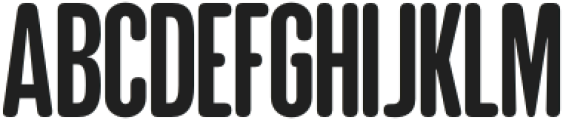 GTS ROCKET RUMBLE Condensed otf (400) Font UPPERCASE