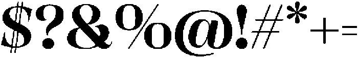 Gts Calira Regular otf (400) Font OTHER CHARS