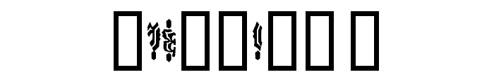 G?t Font OTHER CHARS
