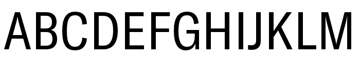 GT America Condensed Regular Font UPPERCASE