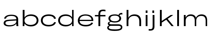 GT America Expanded Light Font LOWERCASE