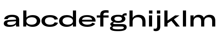 GT America Expanded Medium Font LOWERCASE