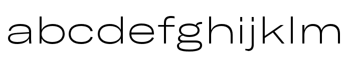 GT America Expanded Thin Font LOWERCASE