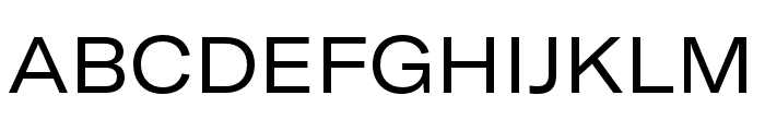 GT America Extended Regular Font UPPERCASE
