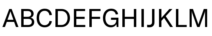 GT America Standard Regular Font UPPERCASE