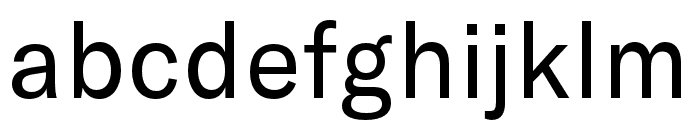 GT America Standard Regular Font LOWERCASE