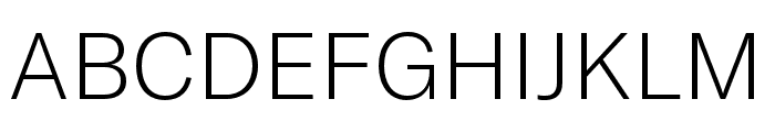 GT America Standard Thin Font UPPERCASE