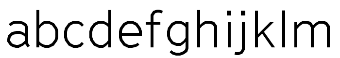 GT Cinetype Light Font LOWERCASE