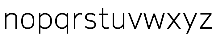 GT Cinetype Light Font LOWERCASE