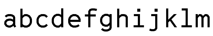 GT Cinetype Mono Font LOWERCASE