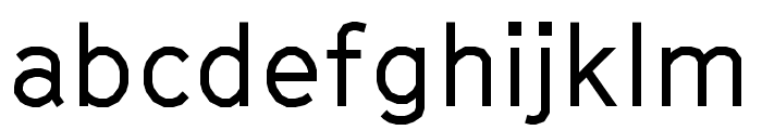 GT Cinetype Regular Font LOWERCASE