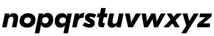 GT Eesti Display Bold Italic Font LOWERCASE