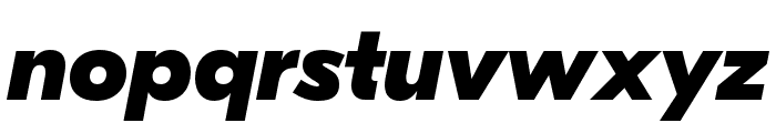 GT Eesti Display Ultra Bold Italic Font LOWERCASE