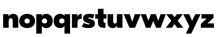 GT Eesti Display Ultra Bold Font LOWERCASE