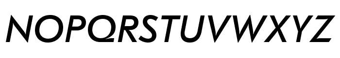 GT Eesti Text Regular Italic Font UPPERCASE