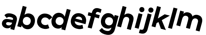 GT Haptik Bold Rotalic Font LOWERCASE
