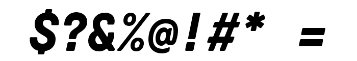 GT Pressura Mono Bold Italic Font OTHER CHARS