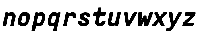 GT Pressura Mono Bold Italic Font LOWERCASE