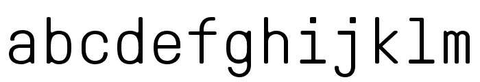 GT Pressura Mono Light Font LOWERCASE