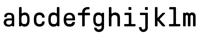 GT Pressura Mono Regular Font LOWERCASE