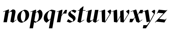 GT Sectra Display Bold Italic Font LOWERCASE