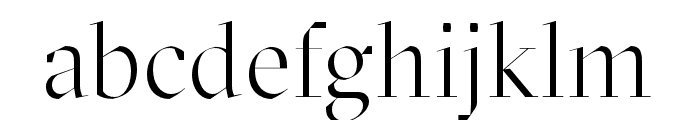 GT Sectra Display Light Font LOWERCASE