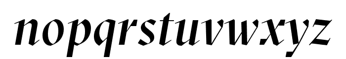 GT Sectra Display Medium Italic Font LOWERCASE