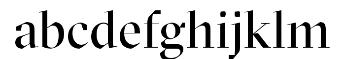 GT Sectra Display Regular Font LOWERCASE