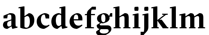 GT Sectra Fine Bold Font LOWERCASE