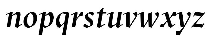 GT Sectra Fine Medium Italic Font LOWERCASE