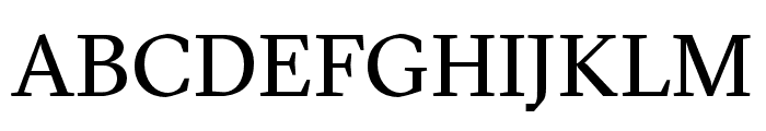 GT Sectra Regular Font UPPERCASE