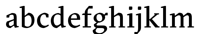 GT Sectra Regular Font LOWERCASE