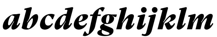 GT Super Text Black Italic Font LOWERCASE