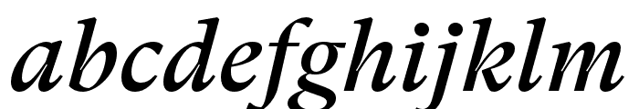 GT Super Text Regular Italic Font LOWERCASE