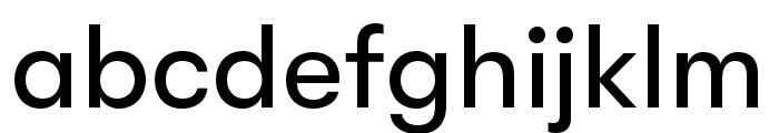 GT Walsheim Regular Font LOWERCASE