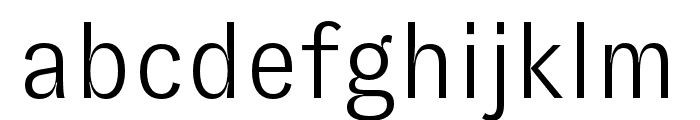 GT Zirkon Light Font LOWERCASE