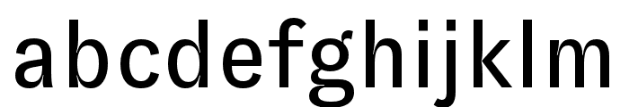 GT Zirkon Regular Font LOWERCASE