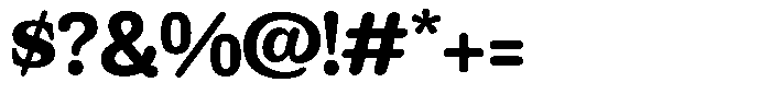 Gts Prase Font OTHER CHARS