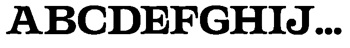 Gts Prase Font UPPERCASE