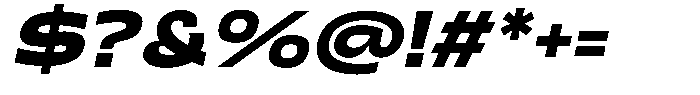 Gts Varine Italic Font OTHER CHARS