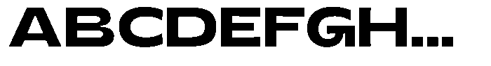Gts Varine Regular Font UPPERCASE