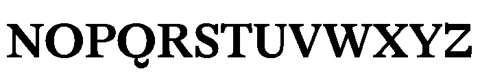 GTAlpina Bd Font UPPERCASE