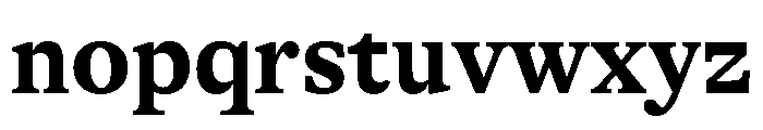 GTAlpina Bd Font LOWERCASE