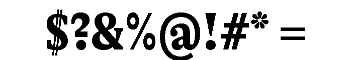 GTAlpina CnBd 2 Font OTHER CHARS