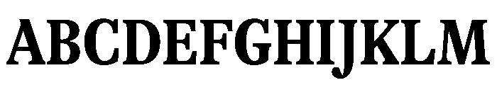 GTAlpina CnBd 2 Font UPPERCASE