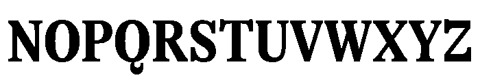GTAlpina CnBd 2 Font UPPERCASE