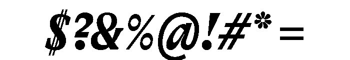 GTAlpina CnBdIt Font OTHER CHARS